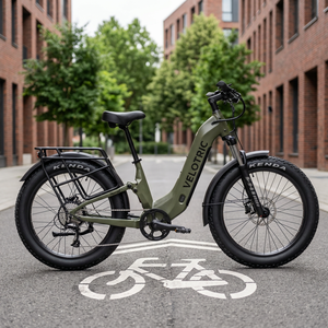 Nomad 2X Step-Through Mountain Bike 12 Speed Aluminum Alloy Full Suspension Carbon Fiber 27.5" <b>Wheels</b> Hydraulic Disc Brakes - Product Image 4