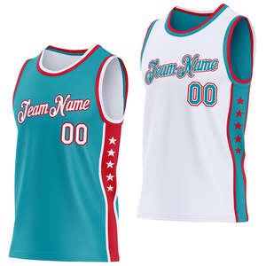 Tenues de basketball réversibles personnalisées, ensemble maillot d'entraînement par sublimation, haute performance, maille respirante, shorts de sport OEM - Product Image 1