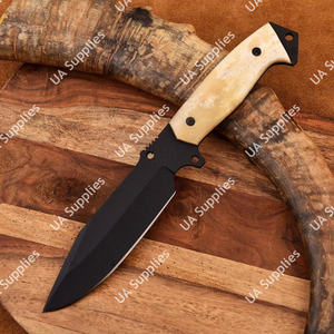 Cuchillo de Supervivencia Táctico para Exteriores, Profesional, de Acero Inoxidable de Alta Calidad, para Caza, con Mango de Hueso de Camello, Diseño OEM - Product Image 6