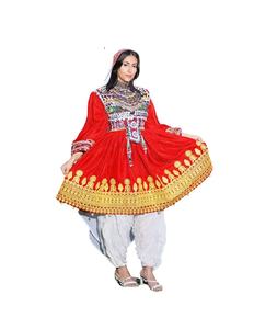 Vestido Salwar Kameez Afgano Kochi Hecho a Mano con Bordado Completo, Material Personalizado, Estilo Fashionista Internacional, Gran Venta 2023 - Product Image 3