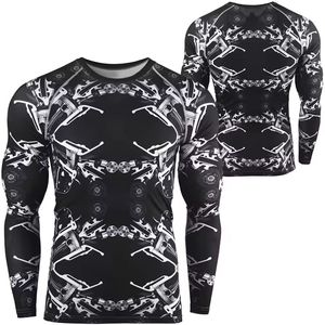 Camiseta Deportiva de Manga Larga para Hombre, Modelo 2026, de Alta Calidad, con Estampado, al Por Mayor, al Precio Más Bajo - Product Image 3