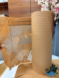 Rollo de Papel de Panal de Abeja Reciclable de 20 Pulgadas y 100 Metros, Fabricado en India, para Envío, Mudanza, Embalaje y Envoltura de Regalos, Disponible para la Venta - Product Image 5