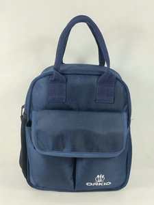 Sac à lunch isotherme en polyester avec poche avant et poignées de transport - Product Image 1