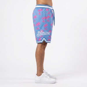 Pantalones Cortos de Baloncesto Sublimados a Precio de Fábrica, Personalizados con Número, Nombre y Equipo, para Hombre y Mujer, Material de Alta Calidad, Anti-UV - Product Image 3