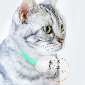 Collier interactif moderne et écologique pour chat avec laser, rechargeable par USB, réglable et auto-entretenant - Product Image 2