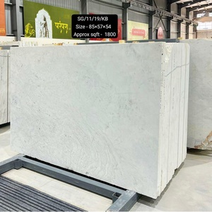 Dalles et blocs de marbre blanc naturel moderne, parfaits pour les revêtements de sol intérieurs, les revêtements muraux, la cuisine, la salle de bain et les maisons élégantes - Product Image 5
