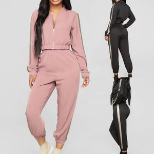 Ensemble de survêtement élégant 2 pièces personnalisé avec votre logo, survêtement pour femmes, molleton de coton surdimensionné, vente en gros de survêtements pour femmes - Product Image 6