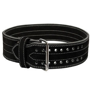 Ceinture de musculation 13 mm avec boucle à levier double ardillon, robuste, pour entraînement de force - Product Image 1