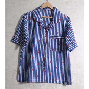 Ensemble de pyjama court en coton pour femmes, imprimé floral, vêtements de nuit d'été, vêtements de nuit doux pour la détente - Product Image 4