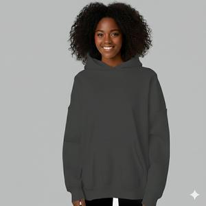 Sweat à capuche tendance pour femmes, respirant, séchage rapide, tissu doux, style streetwear, fournisseur en gros - Product Image 2