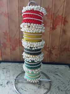 Bracelets en métal Signature Fashion pour femmes, bracelets élégants, bracelets empilables tendance, accessoires pour poignets féminins, bijoux à porter au quotidien - Product Image 5