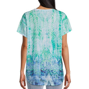 Camiseta de Mujer Sublimada de Nuevo Diseño, Uniforme de Béisbol a Precio Económico, Camiseta de Mujer de Secado Rápido Personalizada al Por Mayor - Product Image 6