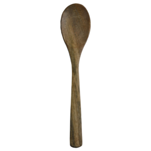 Cuchara para Sopa de Diseño Natural en Madera, la Mejor Cuchara y Cubertería para Comedor, Diseño con Acabado Natural para Cocina - Product Image 1