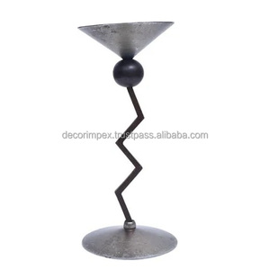 Portavelas de diseño BestStyleMoon para el hogar, hoteles y restaurantes, juego de portavelas de metal dorado de - Product Image 6