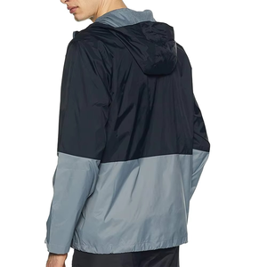 Chaqueta Cortavientos de Dos Tonos para Hombre, con Capucha, Ligera, Resistente al Agua, para Senderismo, Pesca, Casual, con Cierre, Personalizable OEM - Product Image 3