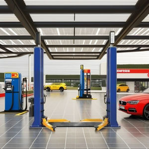 Écarteur de pneus manuel en acier au carbone robuste avec plateforme pivotante - Product Image 4