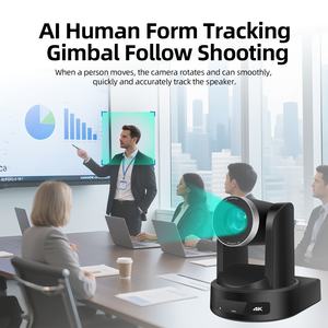 Cámara <span class=keywords><strong>PTZ</strong></span> Inalámbrica 4K con Zoom Óptico de 10X para Sala de Conferencias, con Seguimiento Inteligente por IA, para Transmisión en Vivo de Cultos Religiosos - Product Image 6
