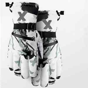 Nuevos Guantes de Esquí Resistentes Power Hint, Manoplas Impermeables de Cuero Genuino para Snowboard, Máxima Protección contra el Frío - Product Image 3