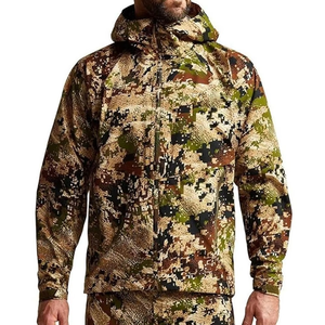 Wholesale Unisex Outdoor 1/4 Zip Full Long Sleeve Soft Shell Sports Hiking <b>Camo</b> Hunting Assault <b>Jacket</b> Custom Print All Sizes - Product Image 4