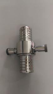 Conector de válvula en línea Yogi Engineering con pasador de manguera y pasadores de cierre (acero dulce/acero inoxidable) - Product Image 2