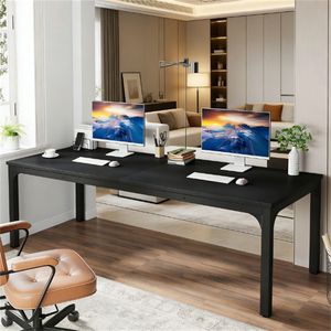 โต๊ะประชุมสำนักงานทรงสี่เหลี่ยมผืนผ้ายาว โต๊ะคอมพิวเตอร์ - Product Image 2