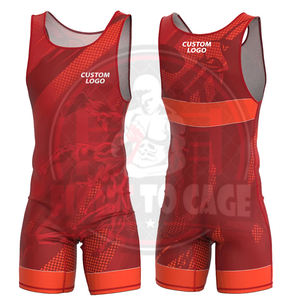 Tenue d'arts martiaux imprimée en Spandex et Polyester avec col rond, légère et durable, combinaisons de lutte de qualité supérieure OEM ODM - Product Image 6