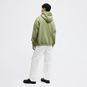 Nueva Sudadera con Capucha para Hombre, Color Verde Oliva, Talla Grande, 100% Algodón Felpa, Estilo Casual para Otoño, con Bolsillos, Corte Regular - Product Image 2