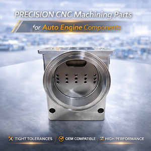 Pièces usinées CNC de précision avec usinage par électroérosion à fil et brochage pour composants de moteur automobile - Acier inoxydable - Product Image 3