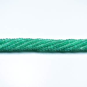 AAA Green Onyx Smooth Rondelle Gemstone Beads Strand 4.5mm Loose Green Onyx Beads <b>String</b> For Jewelry Necklace Bracelet Making - Product Image 4