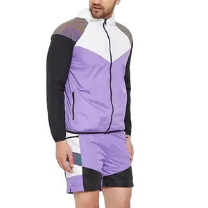 Ensemble short coupe-vent personnalisé pour homme 2026 – Respirant, grande taille, décontracté, pour l'extérieur, idéal pour l'hiver - Product Image 4