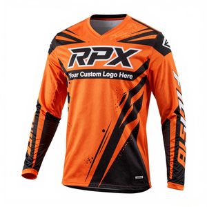 Camisetas de Motocross Personalizadas con Logotipo, Resistentes al Viento y al Fuego, Talla Grande, Unisex, Ropa Deportiva de Manga Larga - Product Image 3