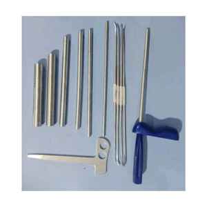 Instruments de chirurgie de la colonne vertébrale UBE, ensemble chirurgical orthopédique de 13 pièces en acier inoxydable par Surgiright - Product Image 2
