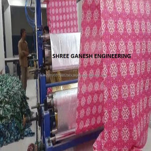 82\" Semi Automatic All-in-One Textile <b>Machine</b> for Saree Fabric Foil Stamping Printing Includes Core Components Motor & Gearbox - Product Image 3