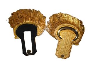 Requisito personalizado Accesorios formales de alta calidad Hombreras Logos Uniforme - Product Image 2