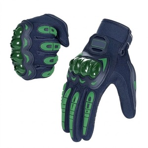 Gants de moto en cuir Cool-Ride avec protection rigide des articulations et conception ventilée – Équipement de sécurité pour la conduite à moto pour l'été 2026 - Product Image 5