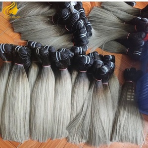 สำหรับวิกต่อผมแท้บริสุทธิ์จากเวียดนาม100% แท้สำหรับผมต่อแบบอัจฉริยะเทปติดหนังกำพร้าเปลี่ยนสีผมเป็นลอน - Product Image 4