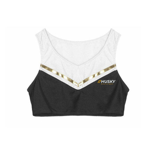 Ensembles d'uniformes de cheerleading personnalisés pour filles et adultes, avec logo frontal imprimé par transfert thermique, pour équipes et compétitions, couleurs variées, hauts et shorts 100% coton - Product Image 2