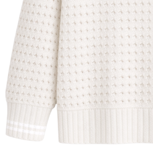 Cárdigan de punto texturizado para mujer con botones frontales, tejido trenzado, mezcla de algodón, ligero, informal, para uso diario - Product Image 5