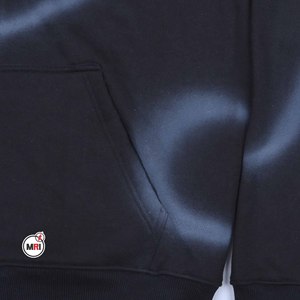 Factory MRI Made <b>Mens</b> Black Hooded Zip-Up Sweatshirt Regular Fit Cotton Polyester Material Casual Autumn Wear Hoodies <b>for</b> <b>Mens</b> - Product Image 4