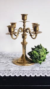 Elegant Iron Handmade Star-Shaped <b>Floor</b> Candelabra Seven Arms Decorative <b>Candle</b> <b>Holder</b> for Christmas Halloween Home Decoration - Product Image 6