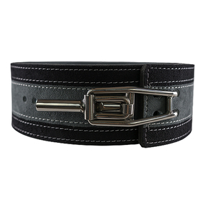 Ceinture de musculation pour hommes en cuir de vachette respirant, multicolore, avec logo personnalisé, fermeture à boucle à ardillon, vente en gros - Product Image 3