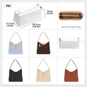 For LV Carryall PM Tote <b>Bag</b> Organizer Insert Upgraded Dupontpaper Handbag Shaper <b>Bag</b> <b>Charm</b> for Purse Organization - Product Image 3