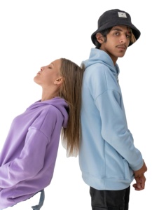 Sweat à capuche unisexe moderne surdimensionné, tissu en polaire doux et confortable, motif personnalisé, tie-dye, longueur longue, vêtements d'hiver - pour hommes - Product Image 4