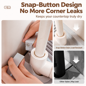 Hot Sale Silicone Faucet <b>Mat</b> Round Cutout Sink Drying <b>Mat</b> Kitchen Faucet <b>Splash</b> Guard Countertop Protector - Product Image 4