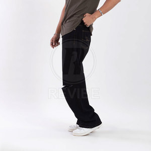 Pantalones vaqueros holgados de alta calidad, pantalones vaqueros holgados informales, pantalones vaqueros holgados a bajo precio para venta en línea, hechos en Pakistán - Product Image 4