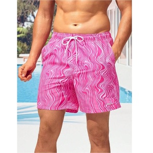 Men's Customizable Double Layer Mesh Board <b>Shorts</b> Swim Trunks <b>Cool</b> Summer Trends Wholesale Price Customizable Design Per Order - Product Image 1