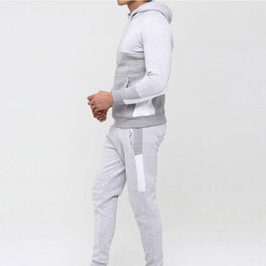 Ensemble de survêtement pour homme, sweat-shirt et pantalon de jogging, tenue d'entraînement douce et confortable pour la course à pied et la remise en forme - Product Image 2