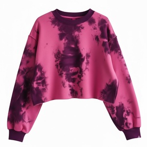 Sudadera de cuello redondo personalizada de alta calidad OEM para mujer, sudaderas con capucha para mujer, sudadera para mujer - Product Image 5