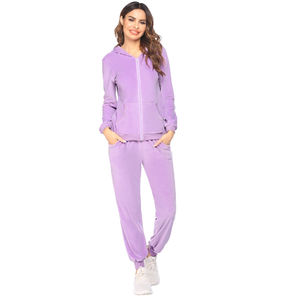 Survêtement ample pour femme en molleton de coton et polyester, épais et confortable, 500 GSM, coupe oversize, personnalisable avec OEM - Product Image 1