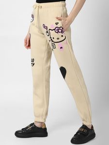 Nouveaux pantalons de jogging décontractés et confortables à taille haute et jambe droite avec logo personnalisé, pour la gym et l'entraînement, avec poches, pour filles - Product Image 5